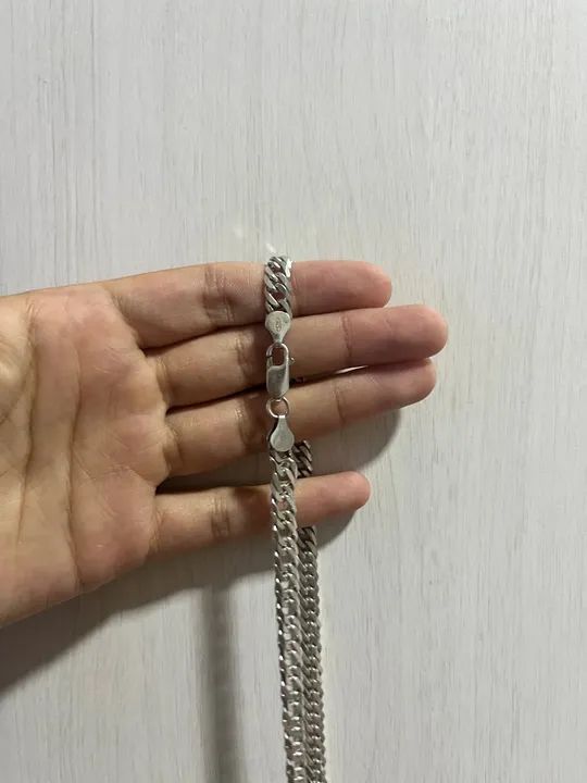 Corrente 4,5mm Duplo Grume 70cm - Foto 3