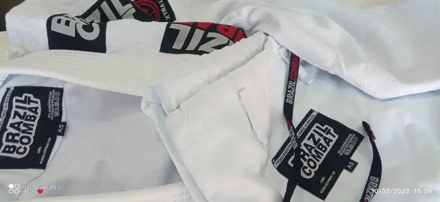 Kimono Trançado de Jiu Jitsu A5 - Foto 3