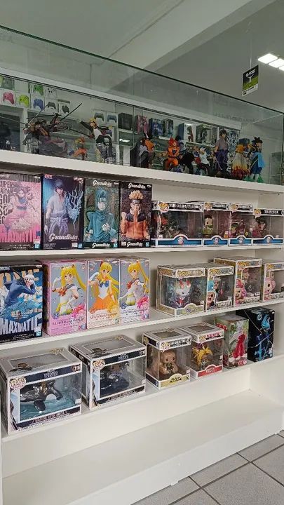 Disponíveis na Oriental, funko e figures