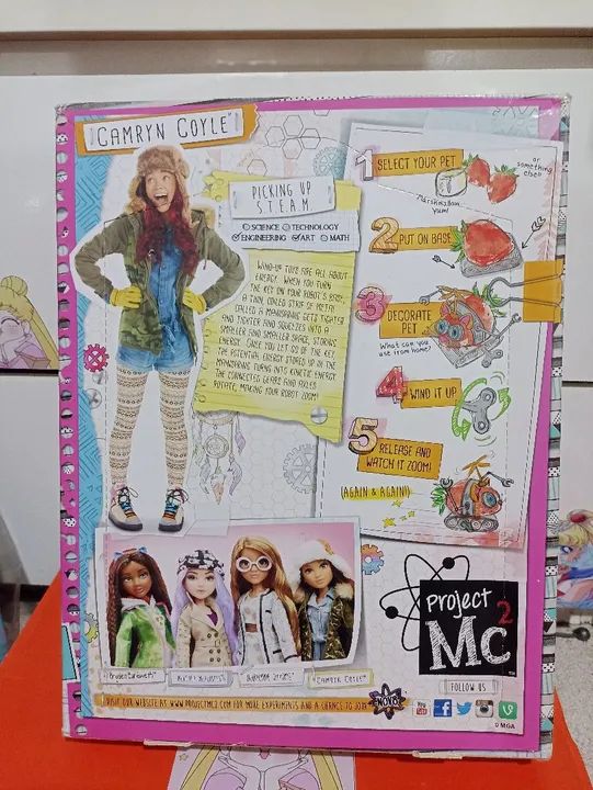 Boneca project Mc² Netflix articulada marca MGA - Foto 2