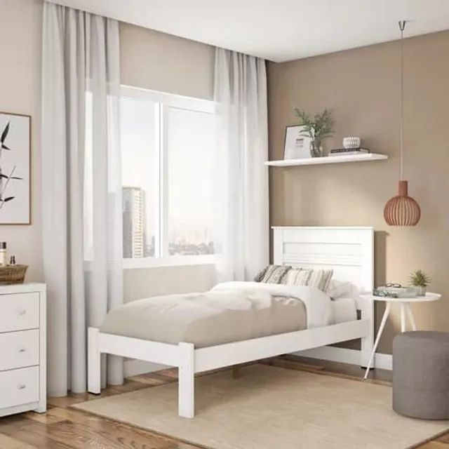 Cama solteiro Dallas ( temos a pronta entrega)