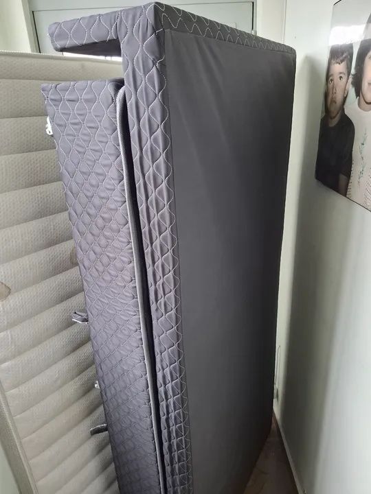 Cama Box solteiro + colchão