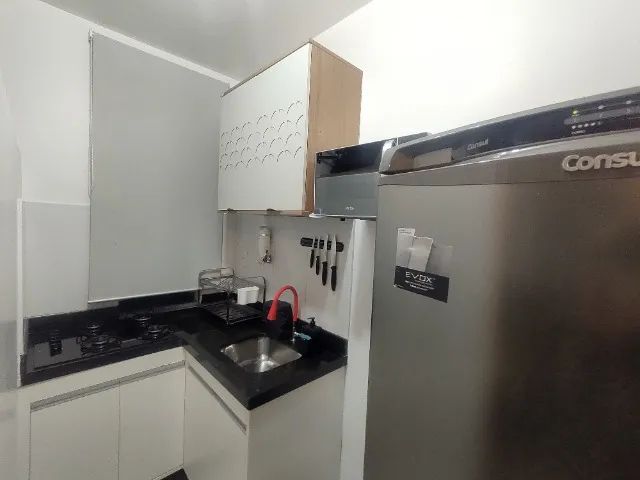 Temporada - Aluguel Excelente Studio Mobiliado com Ar Condicionado, TV e Garagem em Nazaré - Foto 4