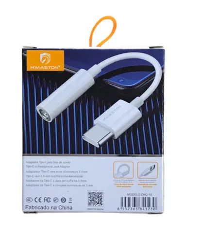 Adaptador Tipo-C Para Fone de Ouvido P2 H'Maston - Foto 2