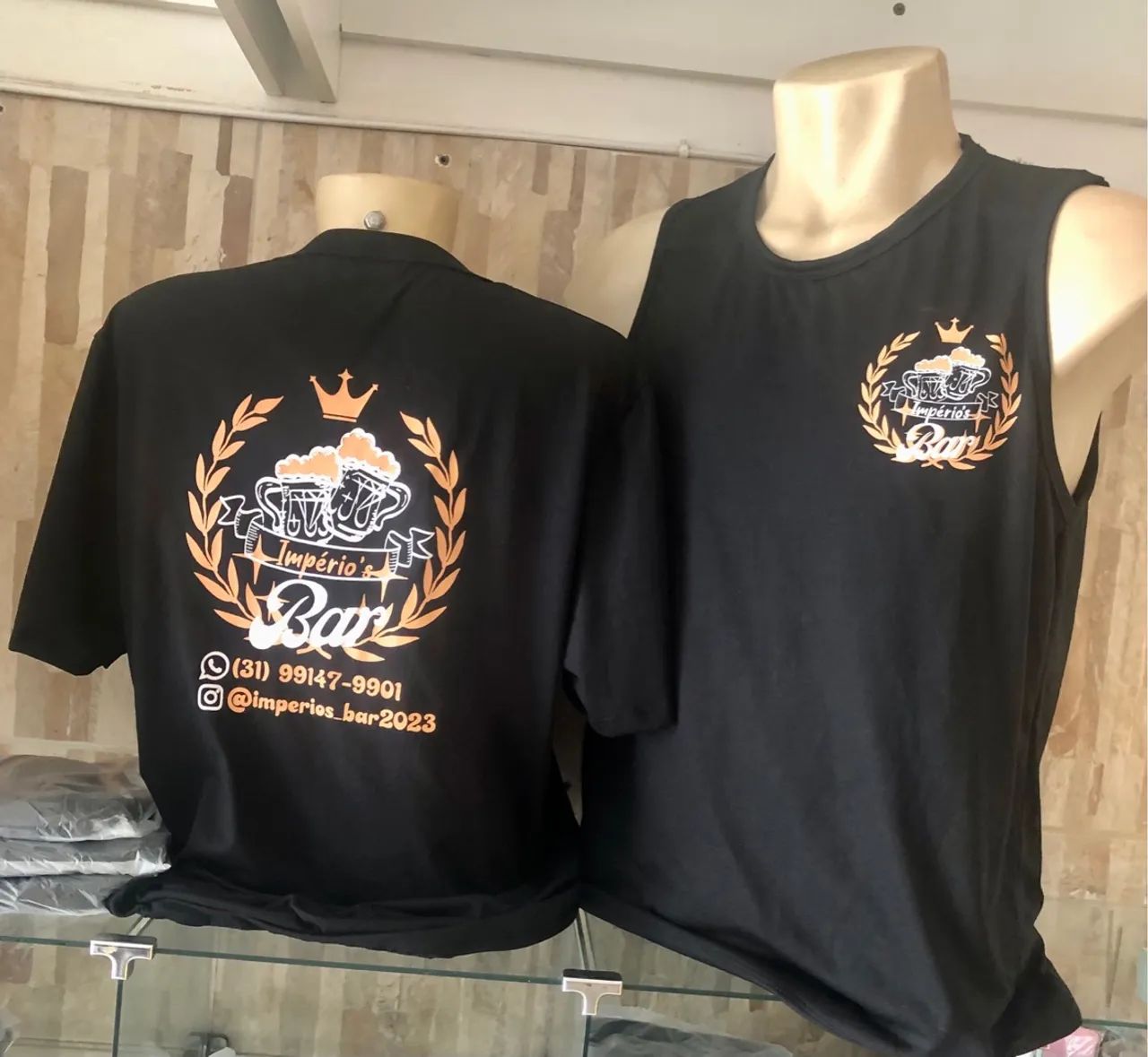 Camisas de uniformes para empresa escola igreja e eventos  - Foto 3