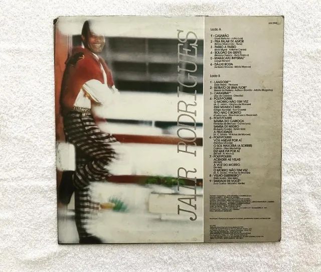 Disco de Vinil Jair Rodrigues - 1989 - Foto 2