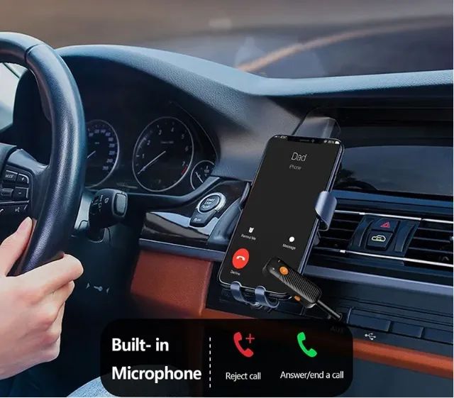 Receptor / Transmissor de áudio 3,5mm (P2) Bluetooth 5.2 (Novo). - Foto 5