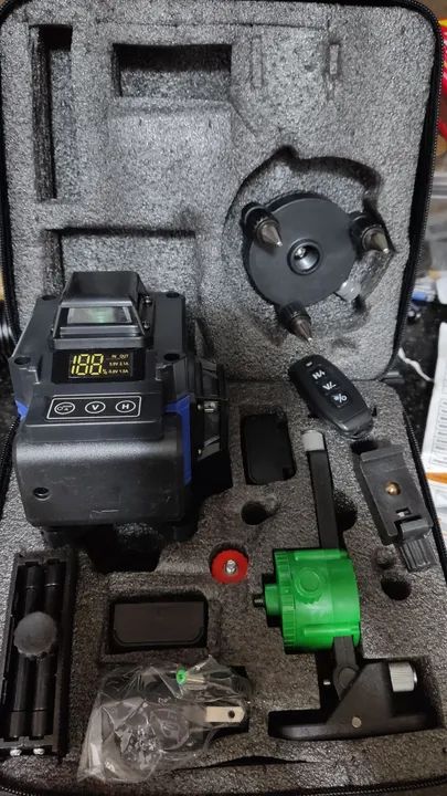 Nível a Laser 4D com 16 Linhas 360° novo - Foto 2