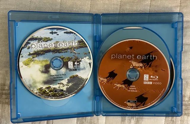 Blu-Ray Planet Earth c/ 4 Cds impecáveis, Importados. - Foto 3