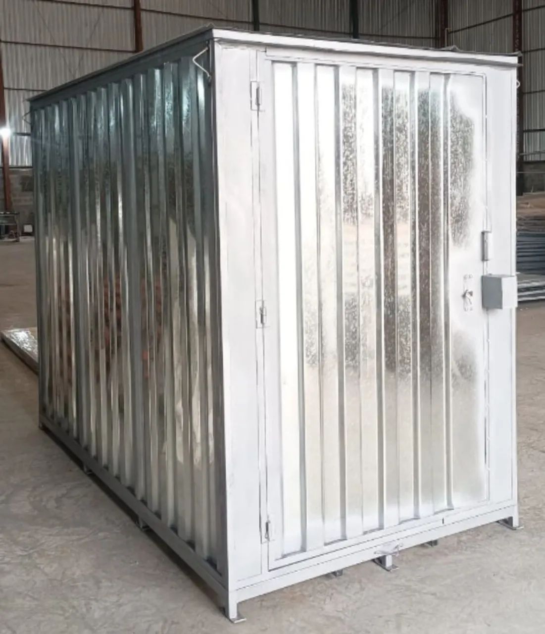 Container aço galvanizado desmontável opções  - Foto 3