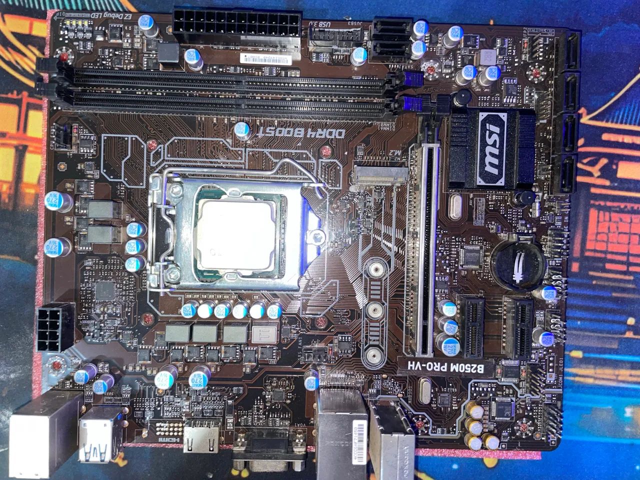 Placa mãe B250M Pro-VH + i5 7400 - Foto 3