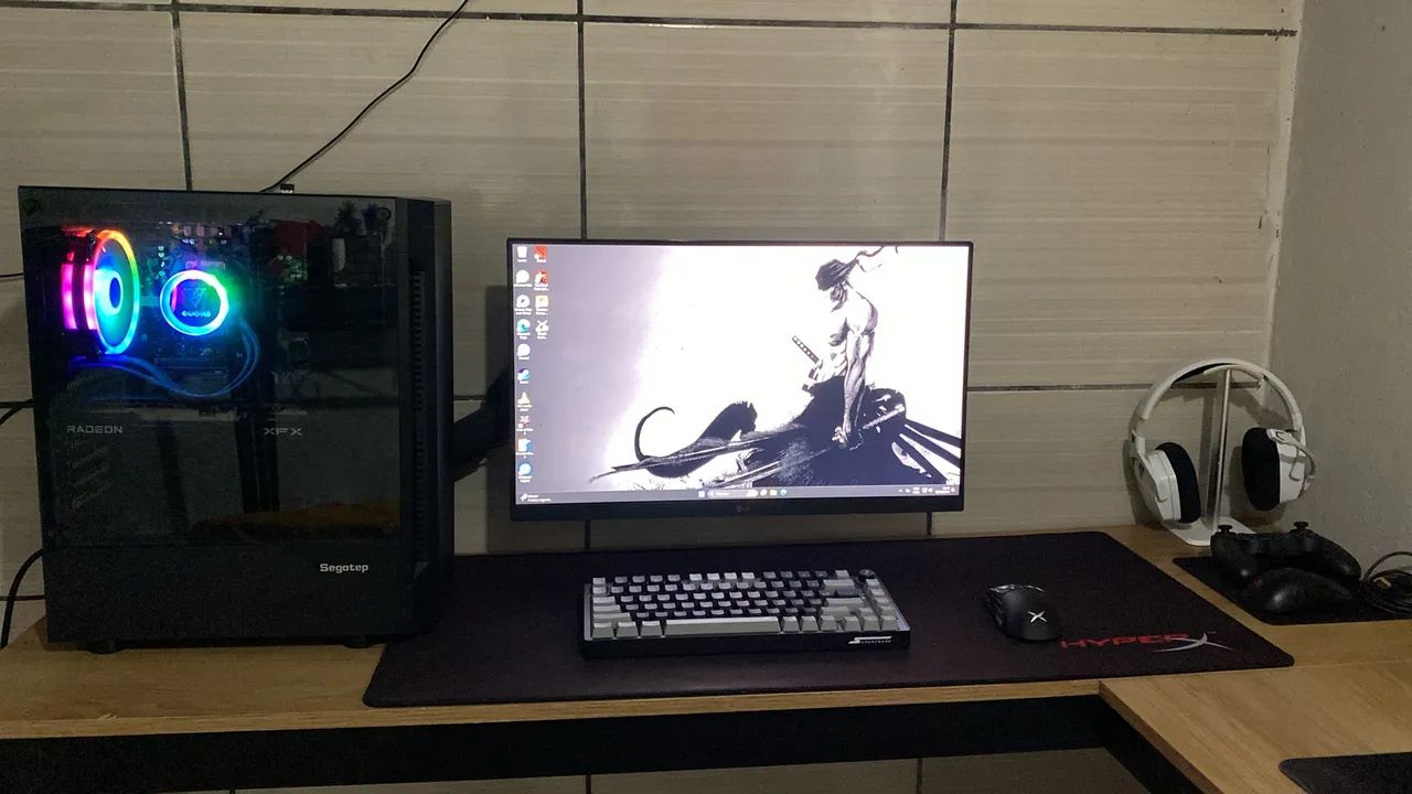 Monitor LG ultragear 144hz 24 polegadas ips - Foto 2