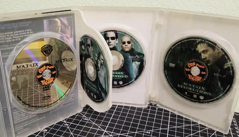 Trilogia Matrix DVD - Leia a descrição 64313030451073121