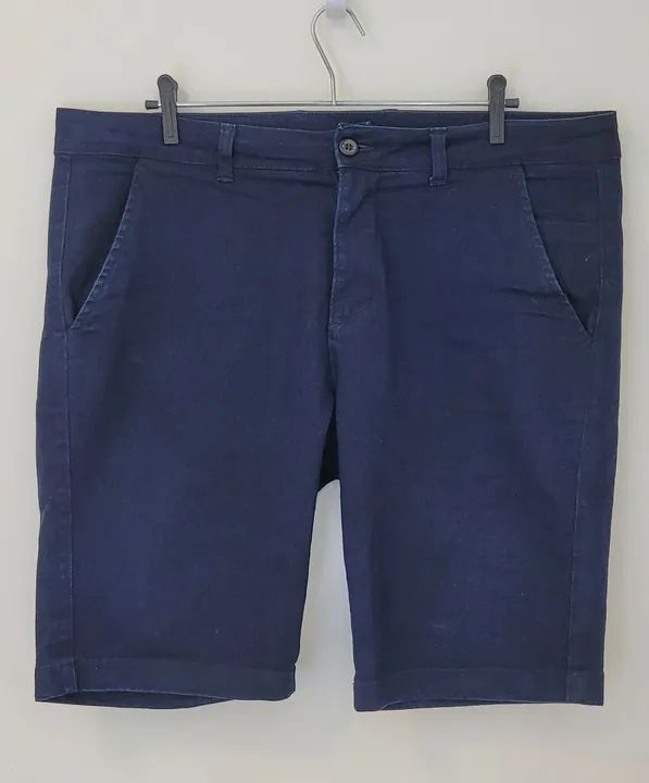 Bermuda Jeans Masculino Azul Escuro