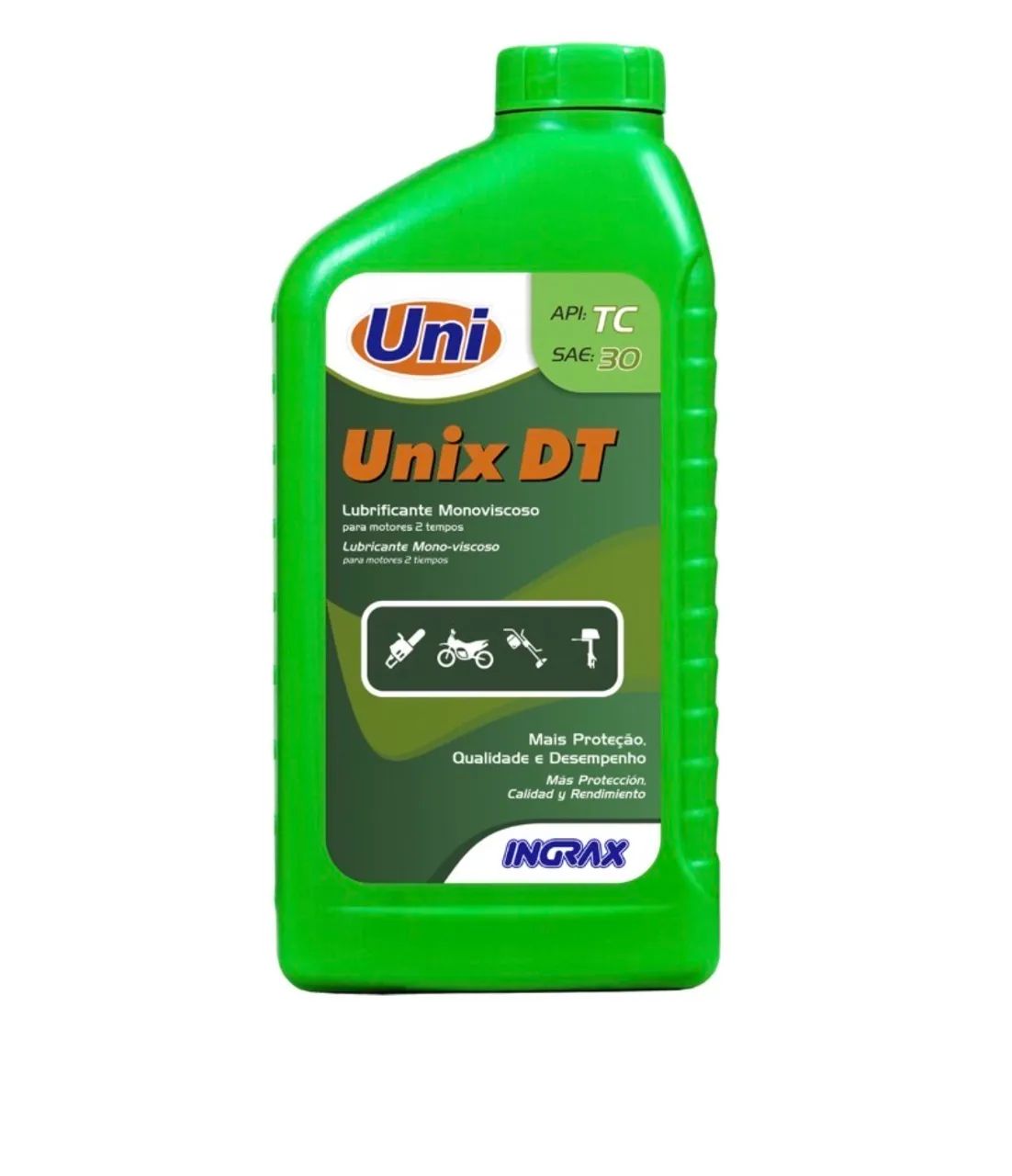 Óleo 2 Tempos Ingrax Unix 2t - Und-500ml