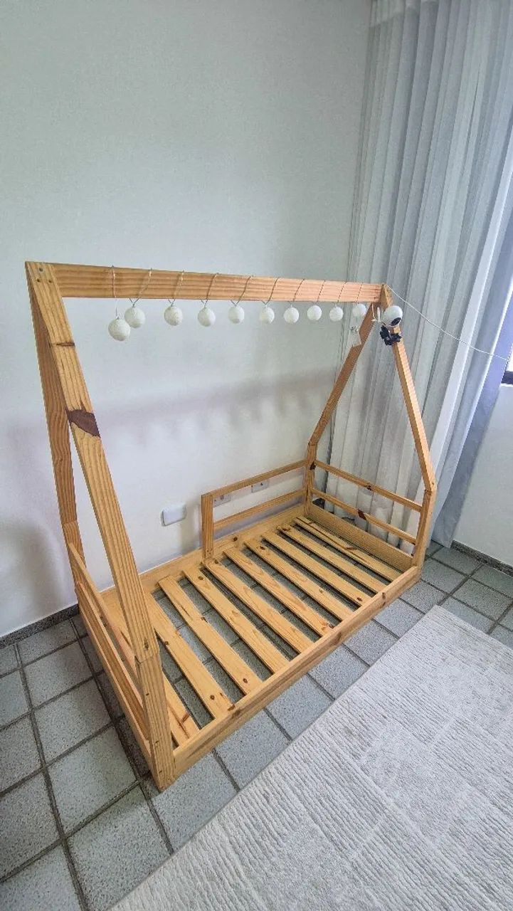Cama Montessoriana com Grade de Proteção - Foto 5