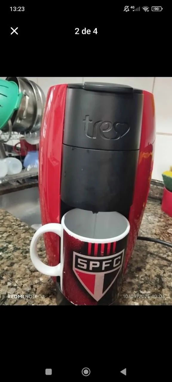 Cafeteira Três Corações