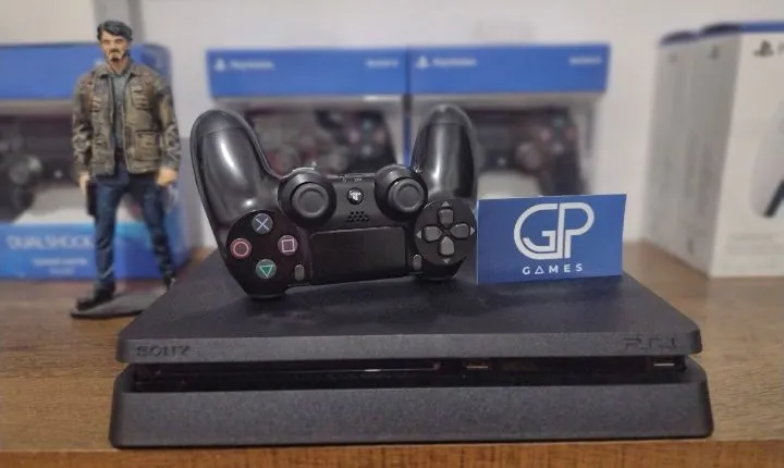 Playstation 4 Slim seminovo 1tb - c/garantia - fazemos envios