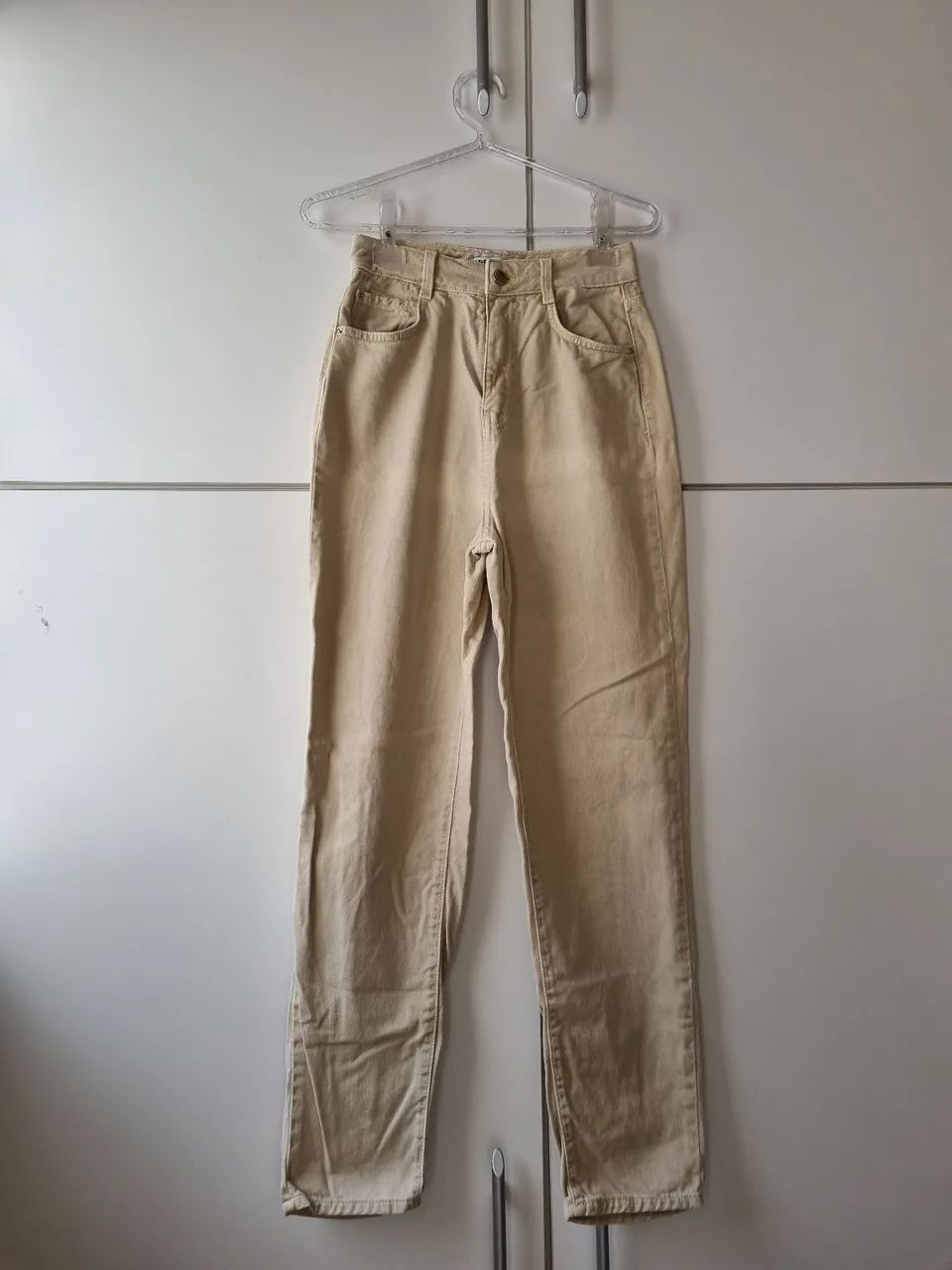Calça jeans clara - zara