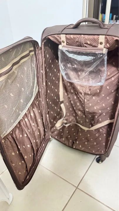 Mala grande de Viagem London Fog 23kg novíssima  - Foto 5