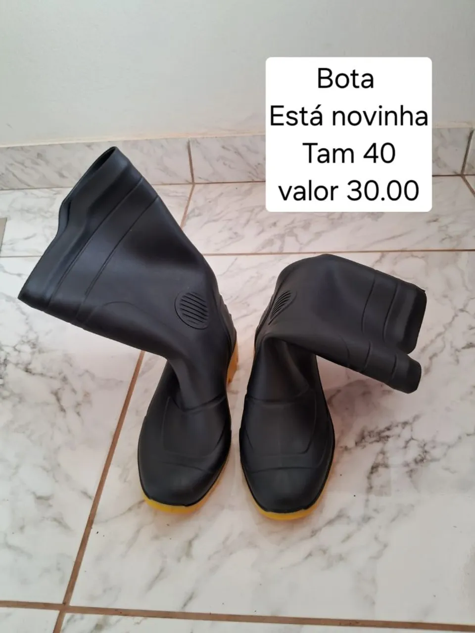 Bota para motoqueiro