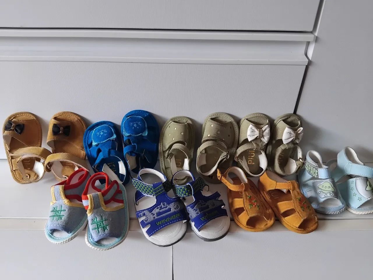 Sandália p bebês - Diversos modelos e tamanhos - Foto 2