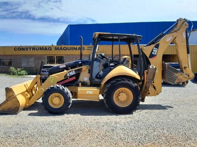 Retroescavadeira Caterpillar 416e 2008 4x4 - Foto 3