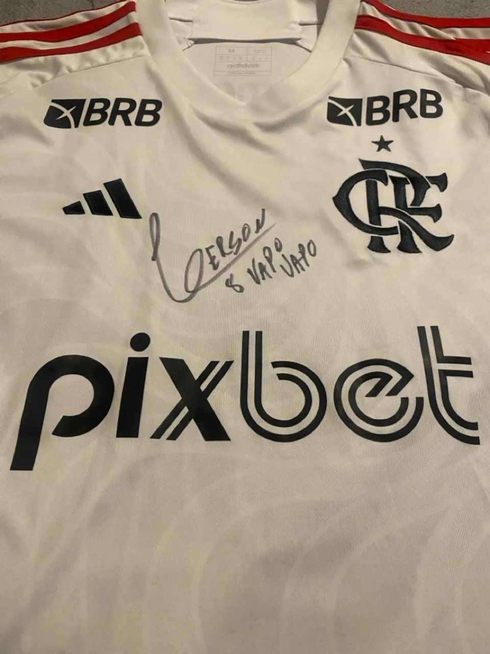 Camisa do Flamengo Oficial Autografada