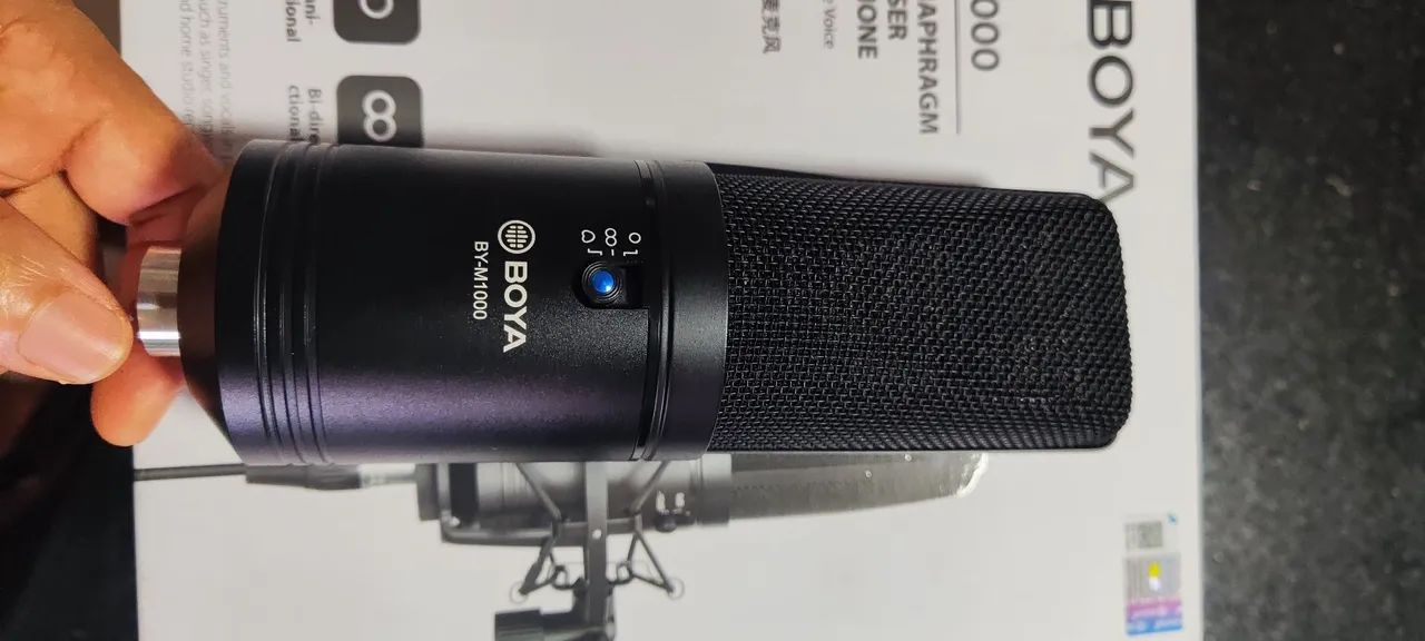 Microfone Condensador Boya BY-M1000 - Foto 3