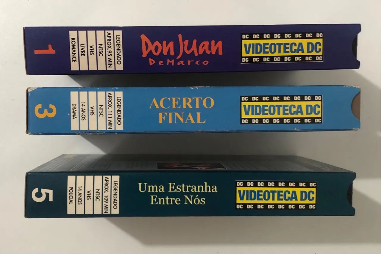 Fitas VHS,Filmes Para Vídeo Cassete, Artigo de Coleção, Vintage, Retrô, Antigo!? - Foto 2
