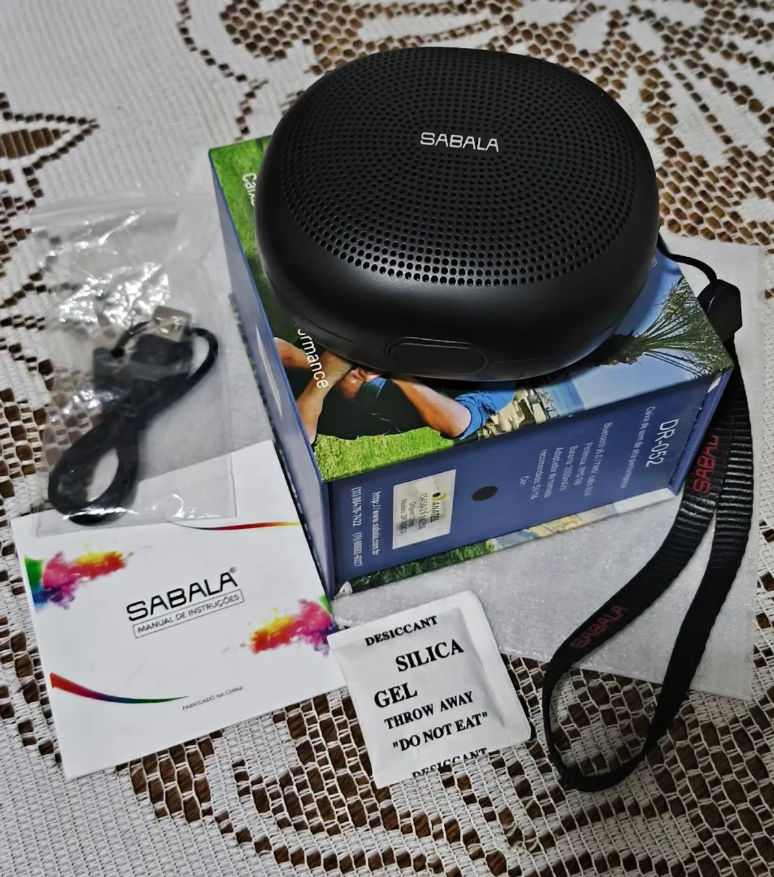 Caixa de Som Portátil Sabala DR-052 - Bluetooth