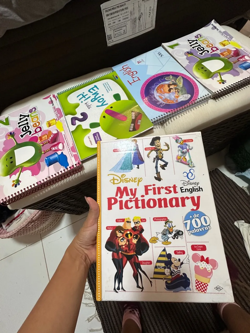 Livros Didáticos de inglês - infantis