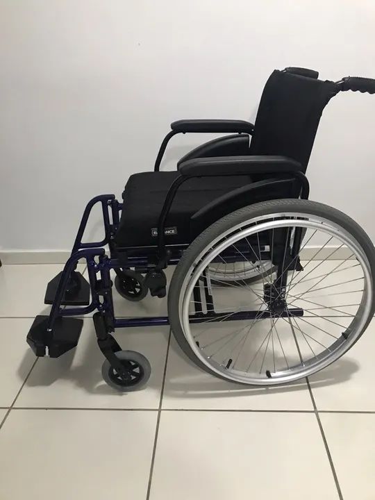 Cadeiras de rodas AVD alumínio Ortobras - Foto 2