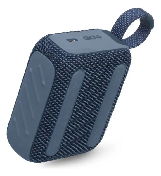 Compacta, potente e à prova d?água | JBL GO 4 Azul - Foto 4