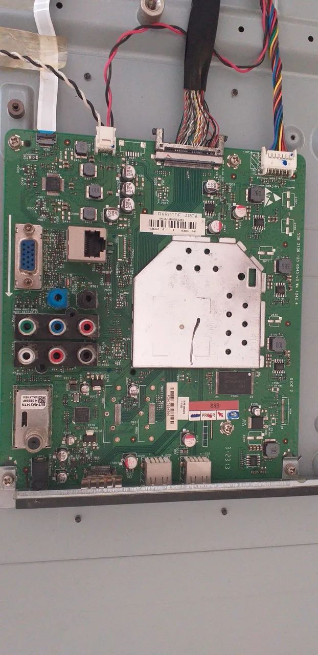 Placa principal + placa tcom . mod.42pfl3508g/78 ..C. DEFEITO P CONSERTO