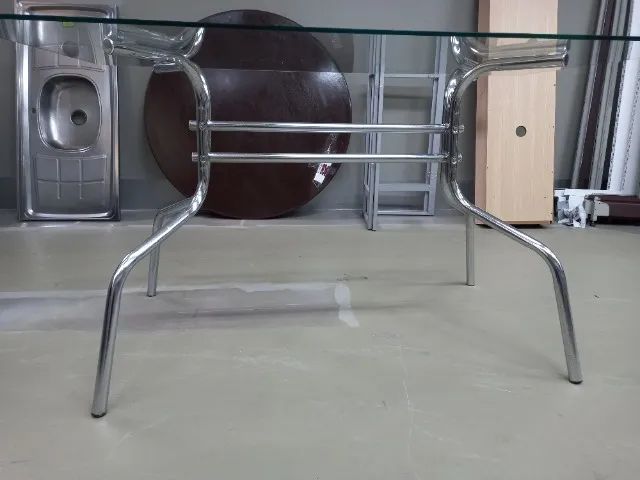 Mesa Vidro Retangular + 4 cadeiras  - Foto 5