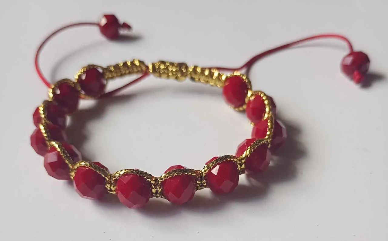 Pulseiras e cristais de vidro  - Foto 5