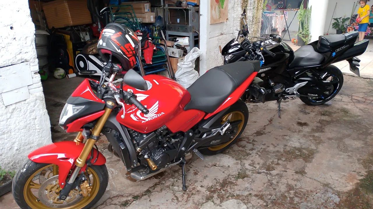 Honda CB 600-  2013/2014 Vermelha - Impecável - Foto 5