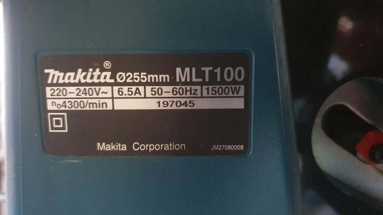 Serra de bancada Makita MTL100 - Foto 4