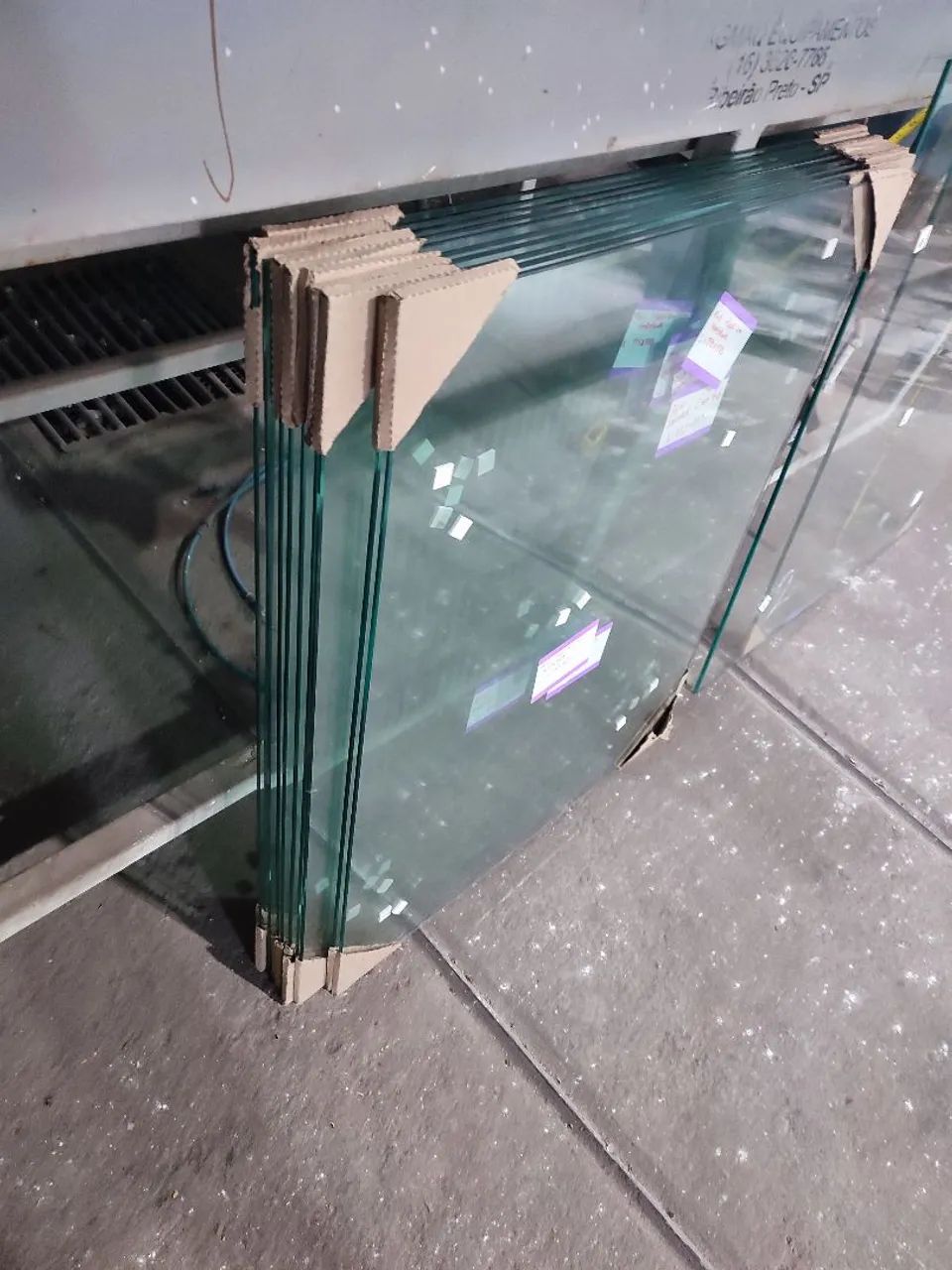 18 vidros FIXOS dm temperados 8mm a partir de R$70 CADA pra guarda-corpo tampo deesa etc