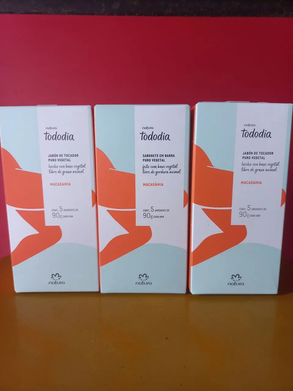 Sabonete Natura Tododia cx com 5 unidades 