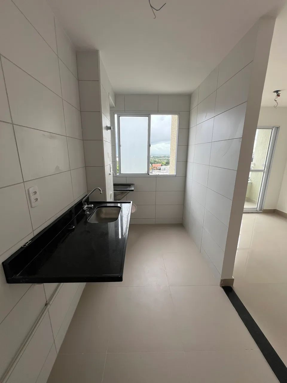 Alugo AP NOVO, 2 quartos, 1 WC, porcelnato, area de lazer completa, COHAMA - Foto 2