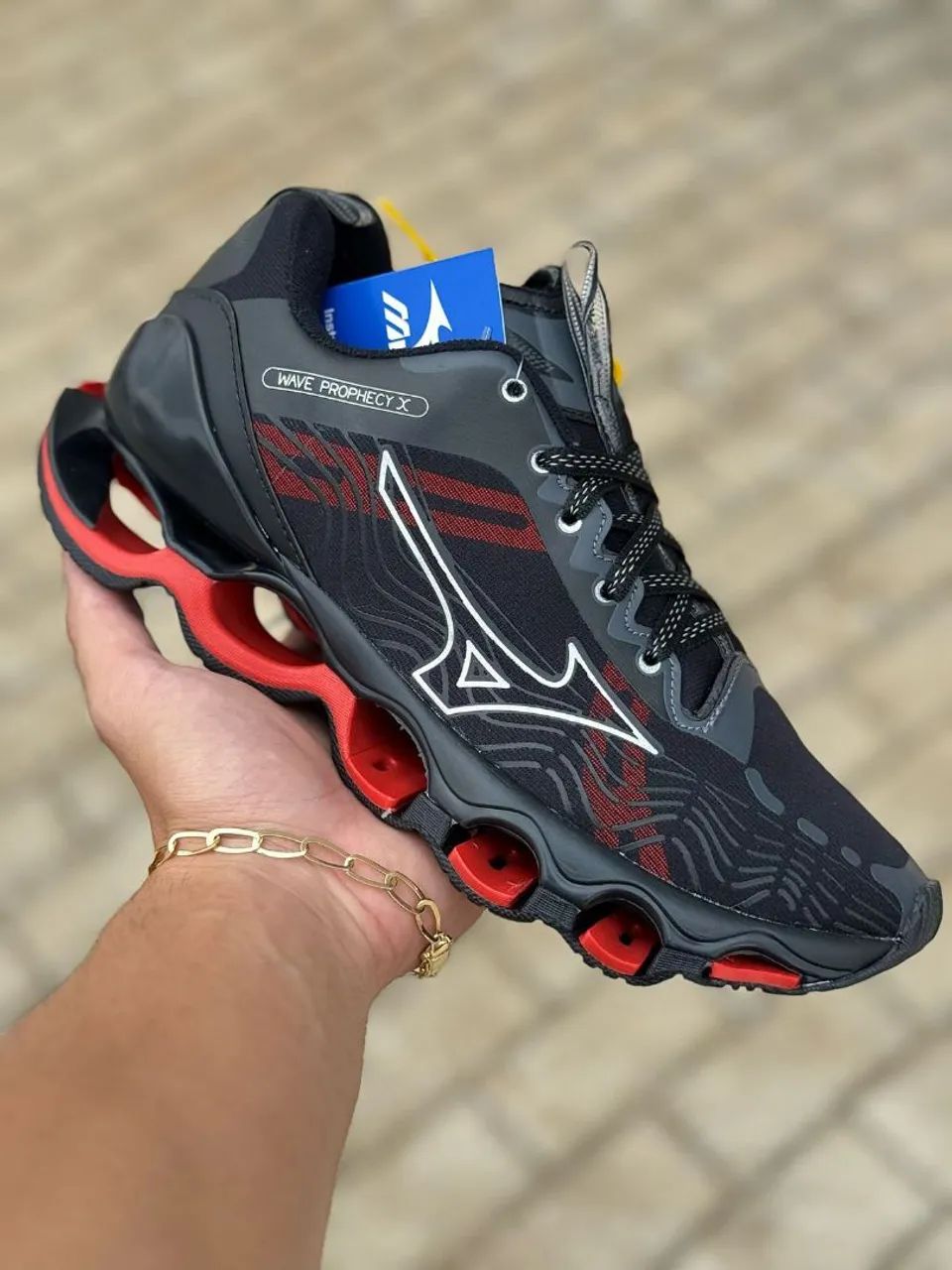 Tênis Mizuno Wave Prophecy X - Preto - Foto 2