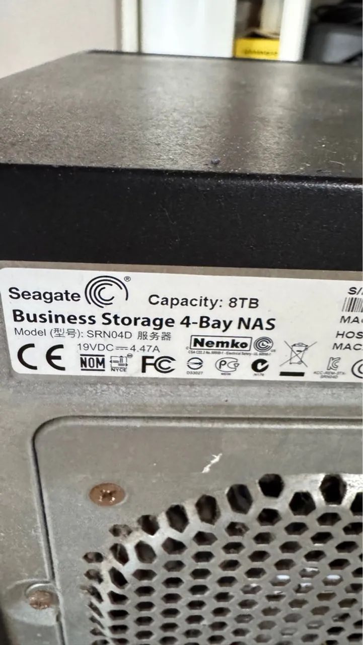 NAS COM 2 HDs de 4TB cada (Backup) - Foto 3