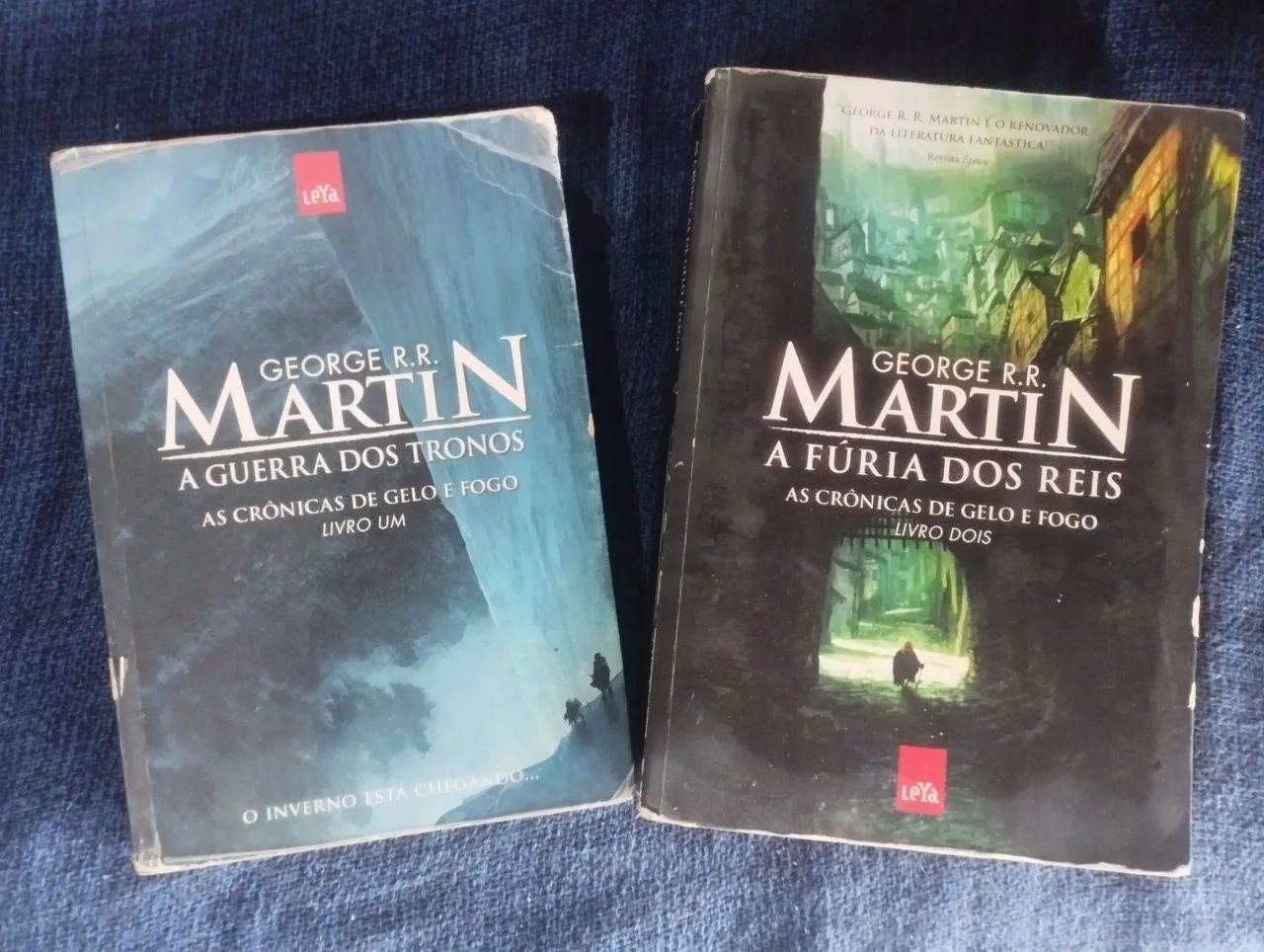 A Guerra dos Tronos e A Fúria dos Reis - George R.R. Martin