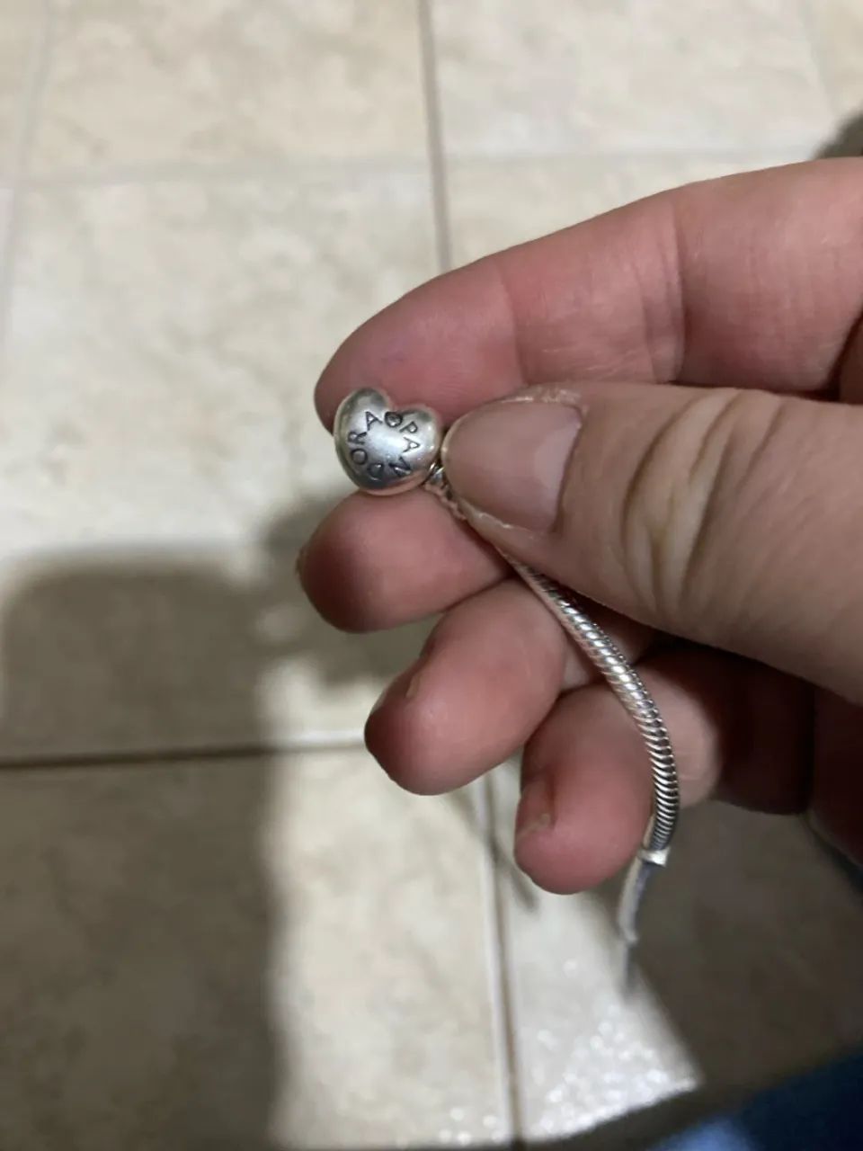 Pulseira prata 925 maleável pandora  - Foto 2