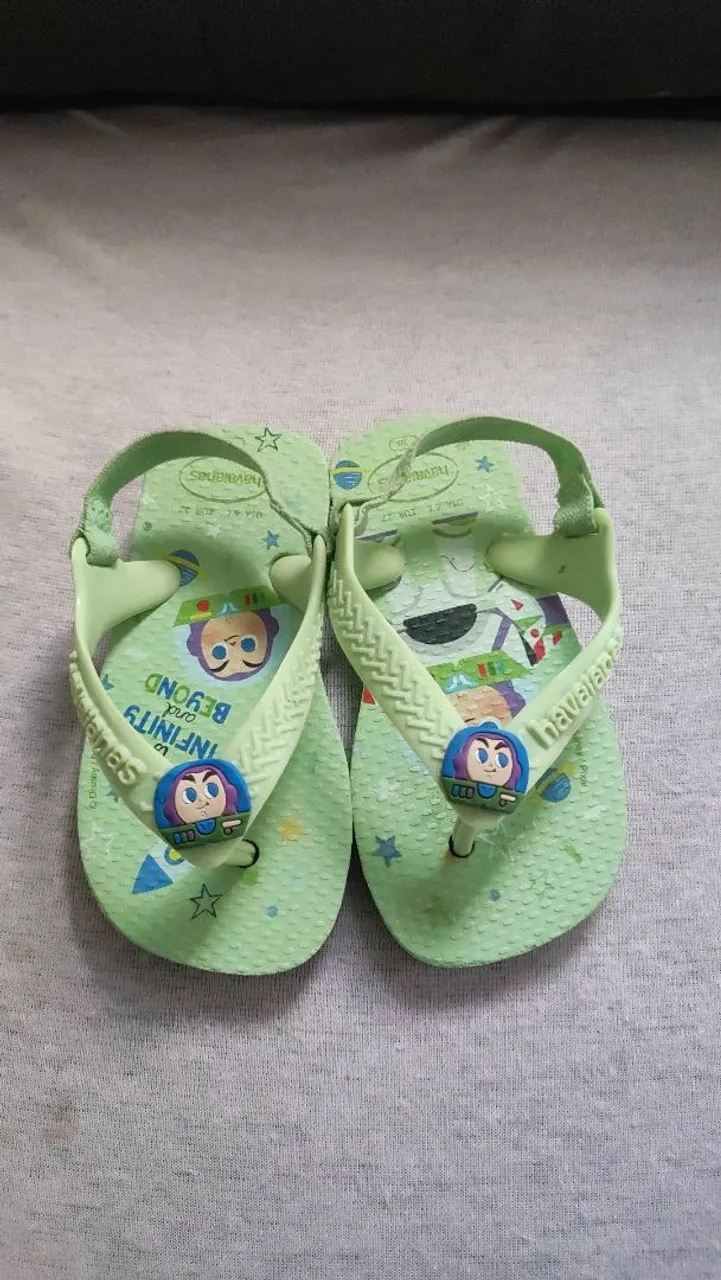 Sandálias Havaianas Toy Story Bebê