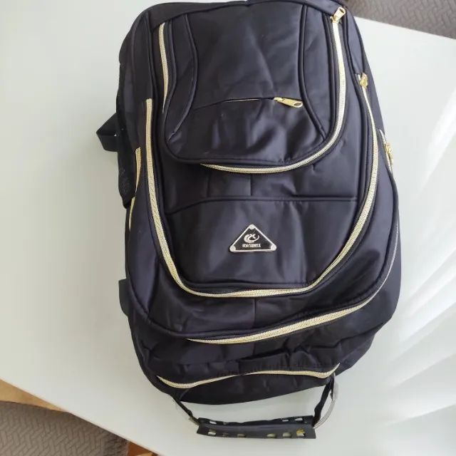 Mochila Xinruiqi Preta - Foto 4