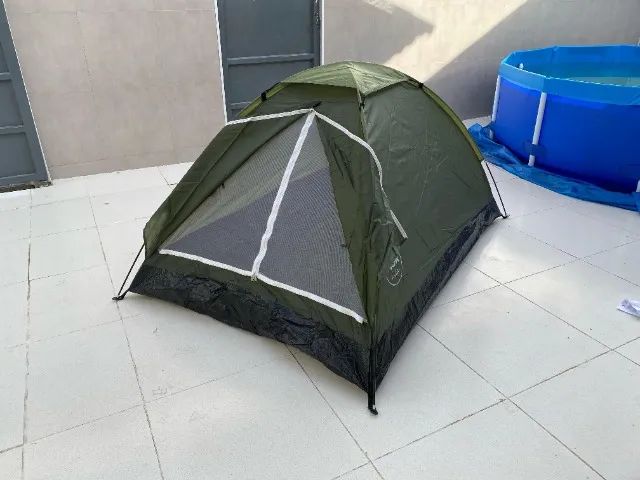 Barraca Acampamento Iglu 2 Lugares - Verde