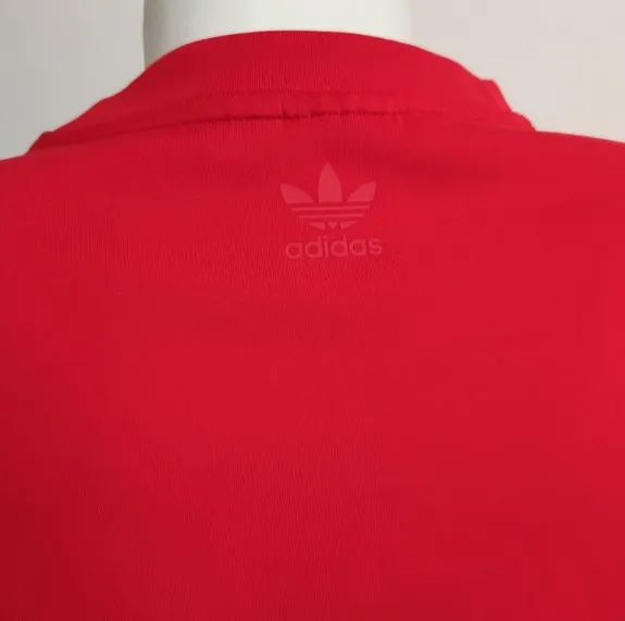 blusa adidas estilo neoprene vermelho Tam M - Foto 3